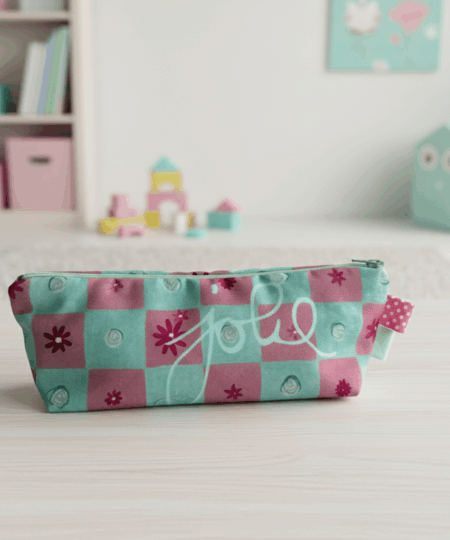 Trousse scolaire pastel