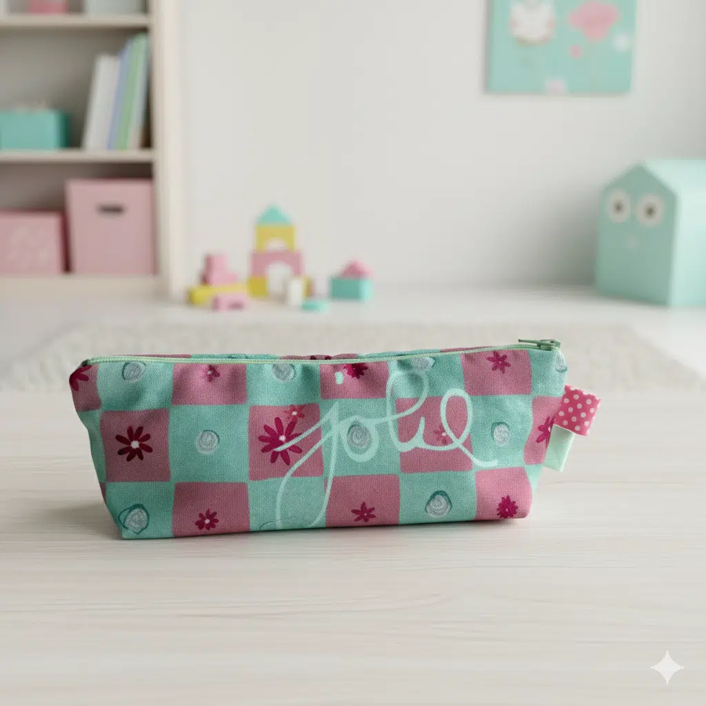 Trousse scolaire pastel