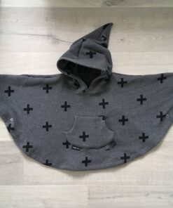 Poncho sweat 5-6 ans (ref. 3140)