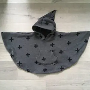 Poncho sweat 5-6 ans (ref. 3140)
