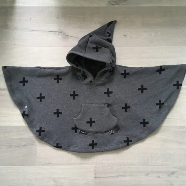 Poncho sweat 5-6 ans (ref. 3140)