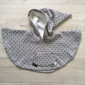 Poncho sweat 0-12 mois (ref. 494)