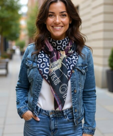 Alternative view of Foulard 140x140 - Piccadilly