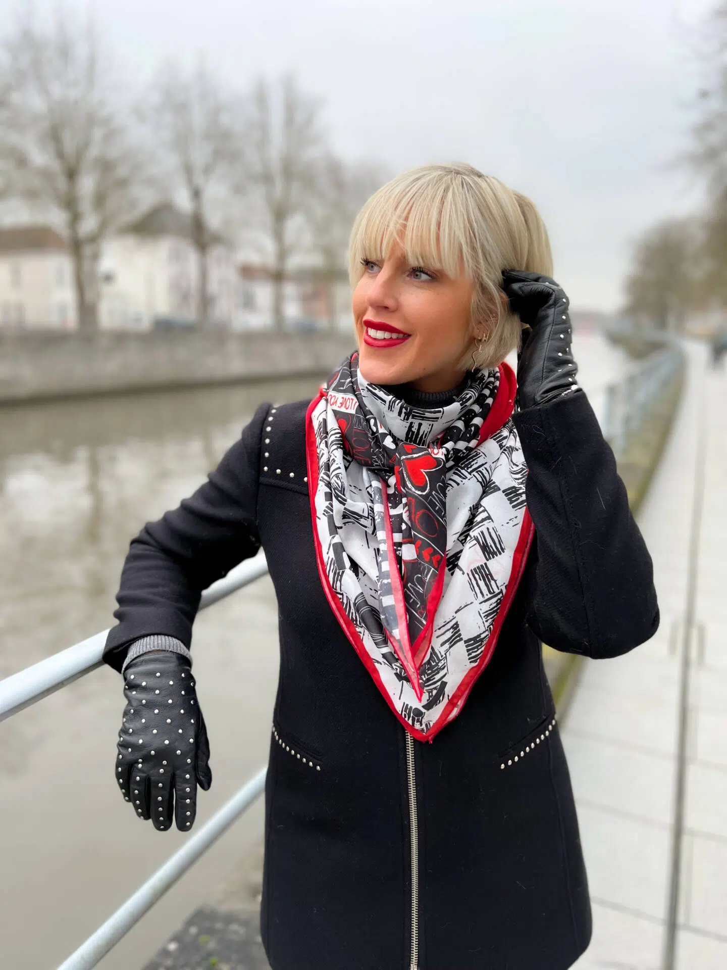 Foulard réf. 4521 - Follow your heart – Image 2