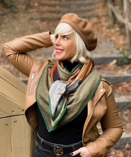 Alternative view of Echarpe 140x140 - Renard