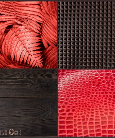 Alternative view of Foulard 140x140 - Cuir & chocolat