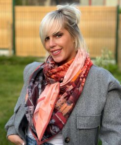 Foulard réf. 7042 - Peach