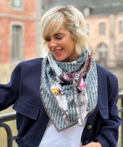 Foulard réf. 7043 - Paris Blue jean