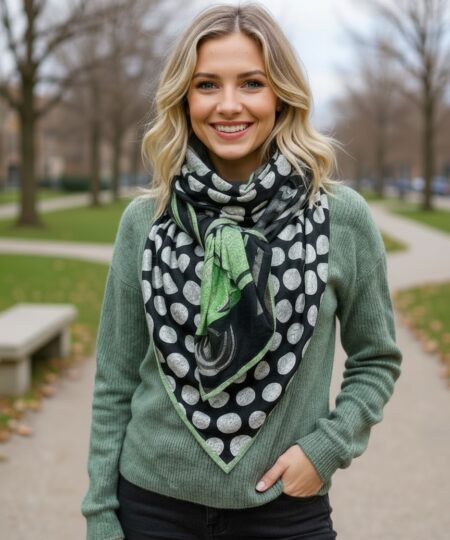 Echarpe 140x140 - Indémodable Deuch