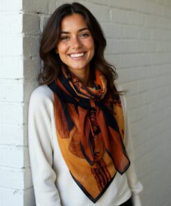 Alternative view of Foulard réf. 7691 - All you need is love