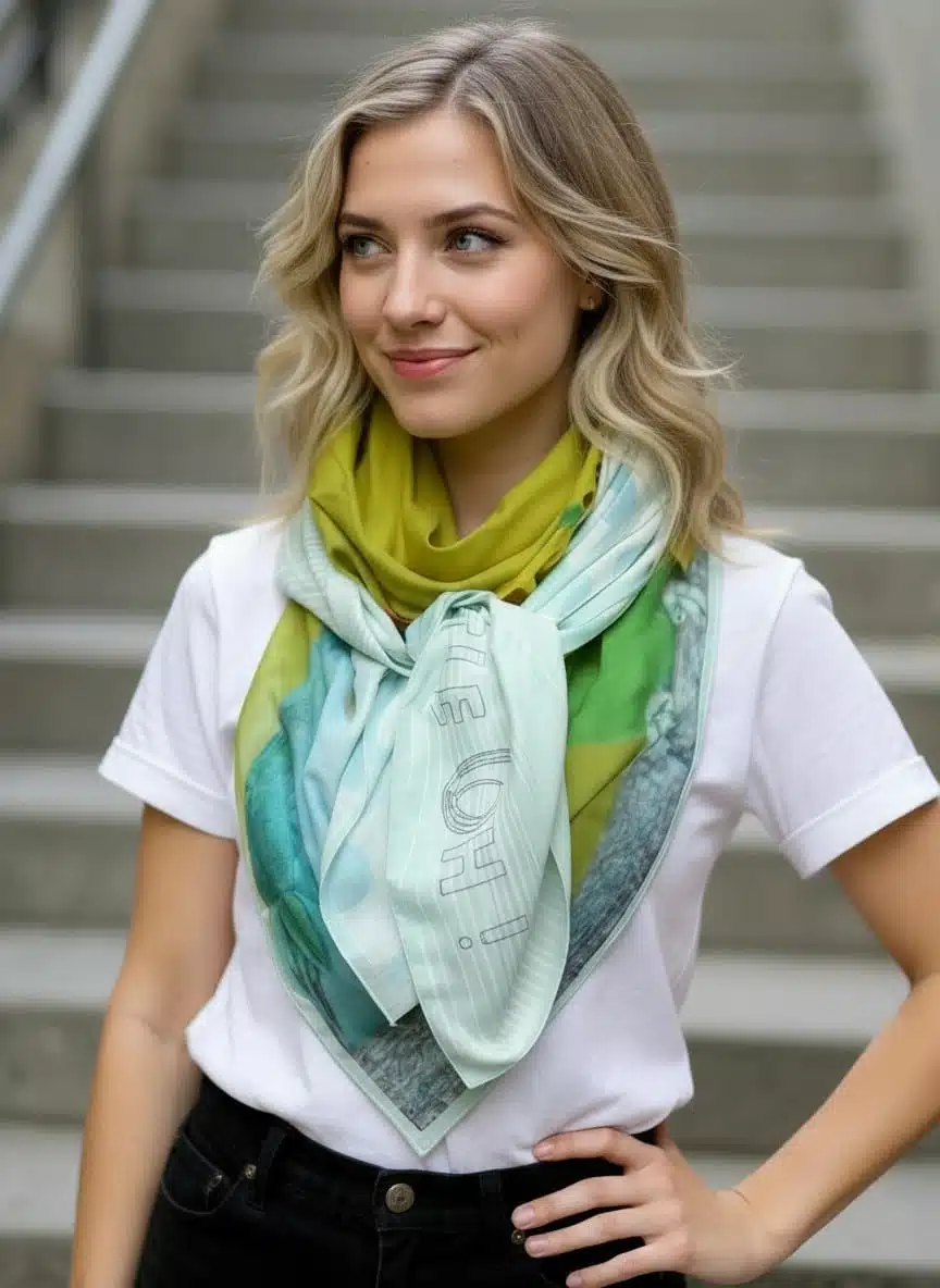 Foulard 140x140 - Inséparables – Image 2