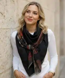 Foulard réf. 8284 - Vintage cuivré