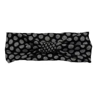 Bandeau à pois gris réf. 8708