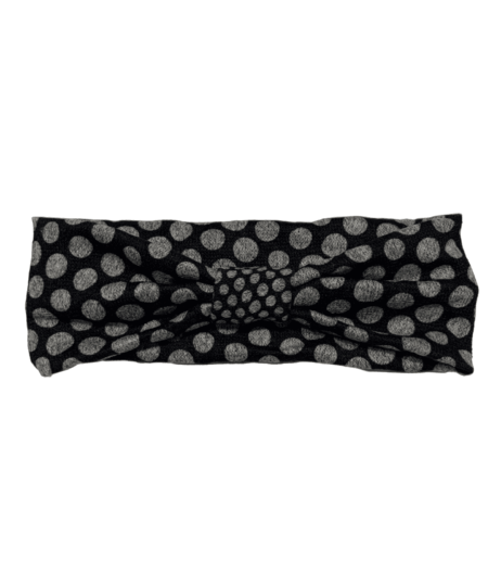 Bandeau à pois gris réf. 8708