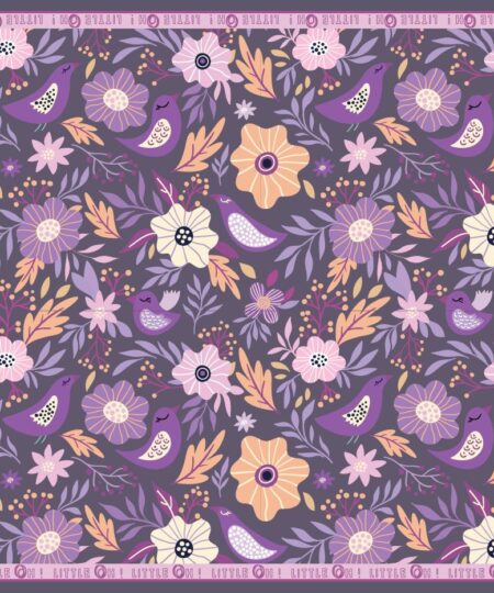 Foulard satin 70x70 - Jardin secret – Image 4