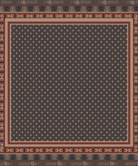Foulard satin 70x70 - Ambre grisé – Image 4