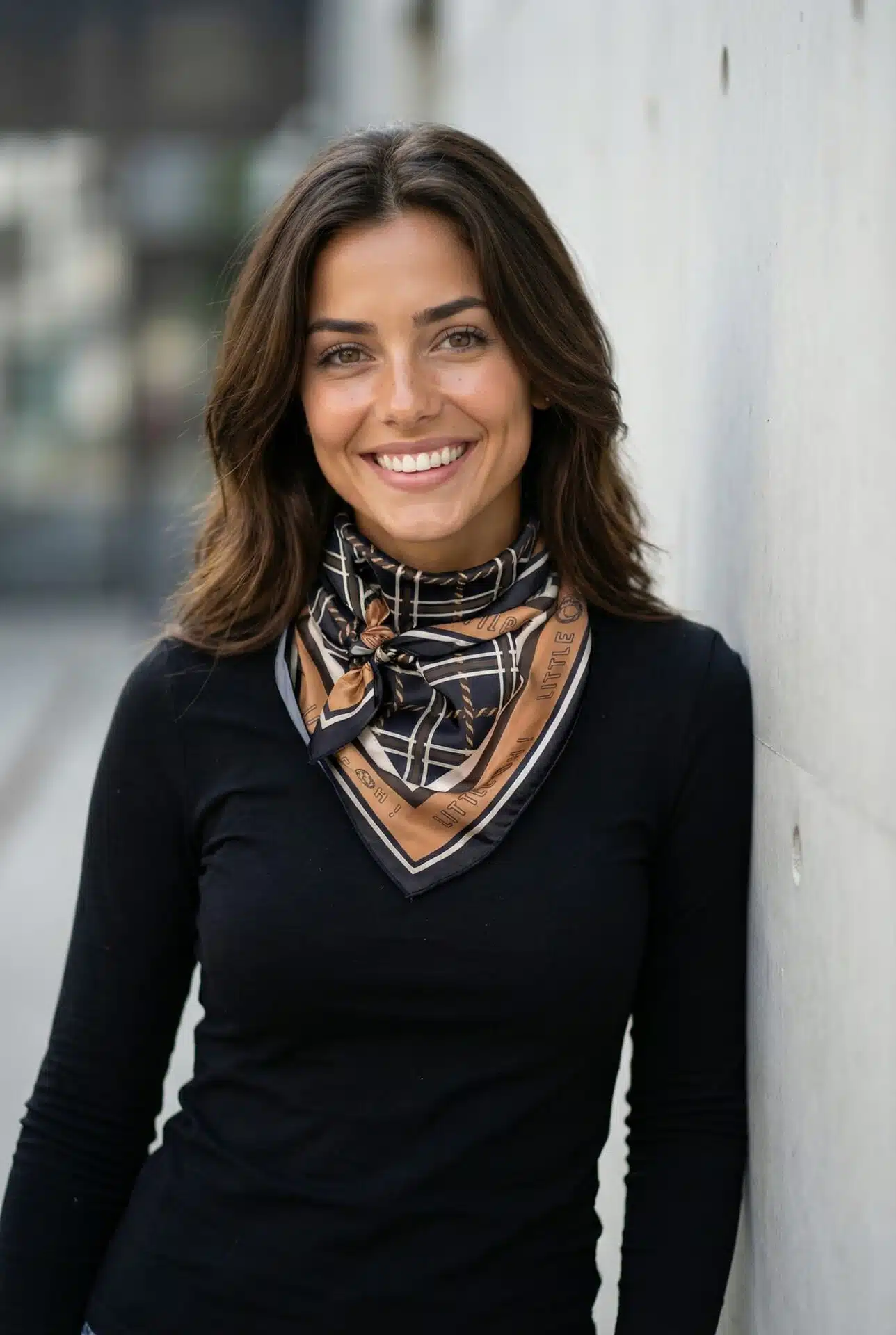 Foulard satin 70x70 - Oxford – Image 2