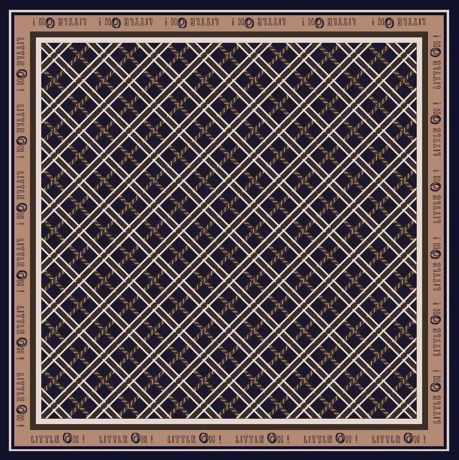 Foulard satin 70x70 - Oxford – Image 3