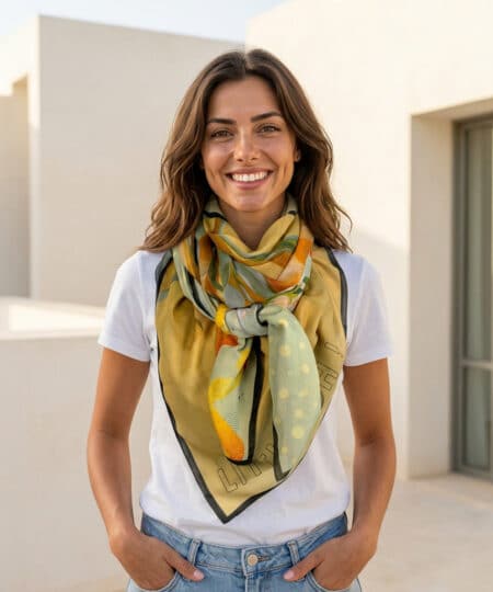 Alternative view of Foulard 140x140 - Ninon