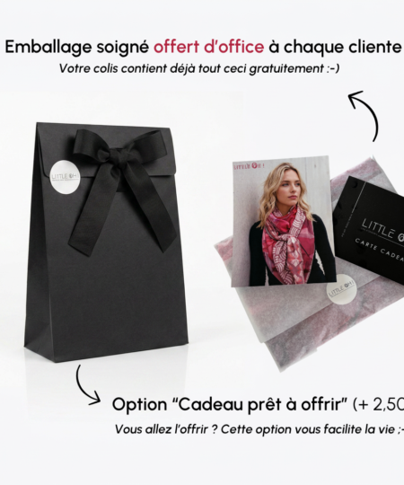 Option "Cadeau prêt à offrir"