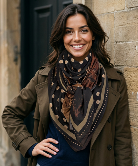 Foulard 140x140 - Retro Chic